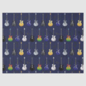 Elektrische gitaren tissuepapier (Voorkant)