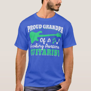 Elektrische gitarist Grandpa Music Gra T-shirt