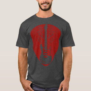 Elektrische gitarist Guitar Pick Rock T-shirt
