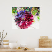 Elektrische gloed poster (Keuken)