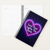 Elektrische Gloed van Liefde Planner (Display)