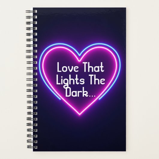 Elektrische Gloed van Liefde Planner (Voorkant)