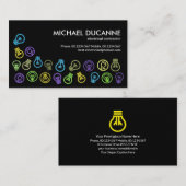 Elektrische gloeilampen Elektrisch Visitekaartje (Voorkant / Achterkant)