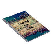 Elektrische golven die het Notitieboek van het Dag (Rechterzijde)