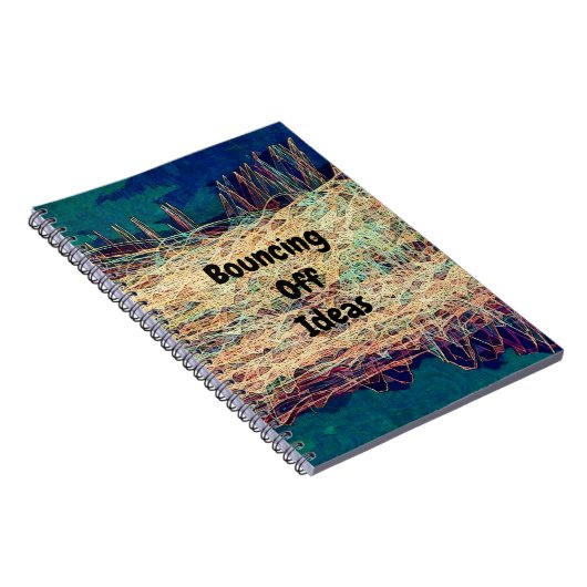 Elektrische golven die het Notitieboek van het Dag (Rechterzijde)