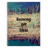 Elektrische golven die het Notitieboek van het Dag (Voorkant)