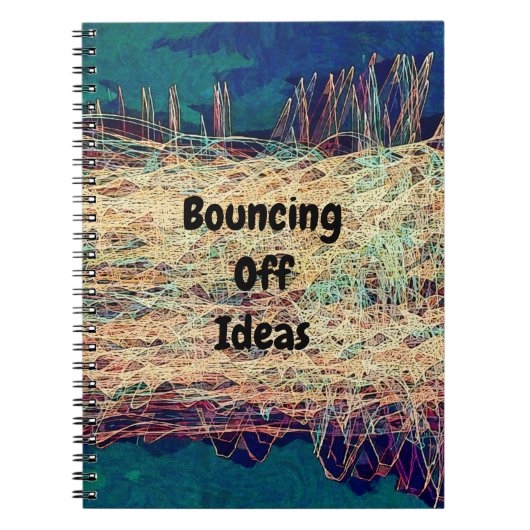 Elektrische golven die het Notitieboek van het Dag (Voorkant)