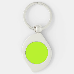 Elektrische groene Lime Colour Decor Klaar om aan  Sleutelhanger