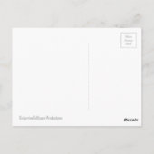 ELEKTRISCHE GUITAR - ROOD, WITTE, ZWART BRIEFKAART (Achterkant)