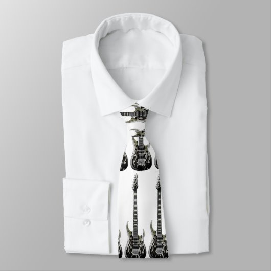 ELEKTRISCHE GUITAR STROPDAS (Gebonden)