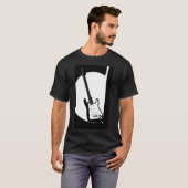 Elektrische Guitar Trendy Pop Art Moderne Sjabloon T-shirt (Voorkant volledig)