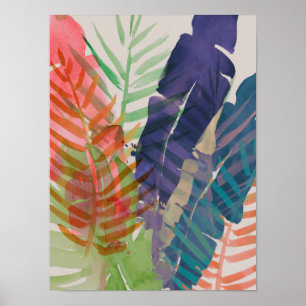 Elektrische handpalmen poster