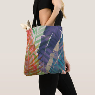 Elektrische handpalmen tote bag