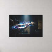 Elektrische Harmonie Canvas Afdruk (Voorkant)