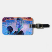 Elektrische heks bagage label (Voorkant horizontaal)