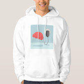 Elektrische hersenen hoodie (Voorkant)