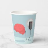 Elektrische hersenen papieren bekers (Voorkant)