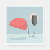 Elektrische hersenen servet (Voorkant)