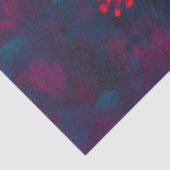 Elektrische Hibiscus Decoupage Papier – Neon Roze (Detail)