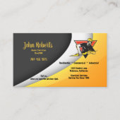 Elektrische hoofdelektricien visitekaartje (Voorkant)