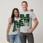 Elektrische hoofdtelefoons t-shirt (Unisex)
