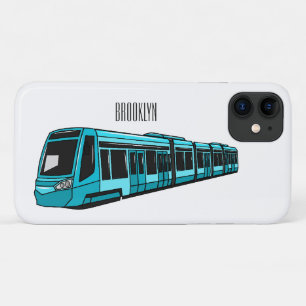 Elektrische illustratie van cartoon voor locomotie Case-Mate iPhone case