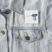 Elektrische industriële heteluchtpistool vierkante button 5,1 cm (In situ)
