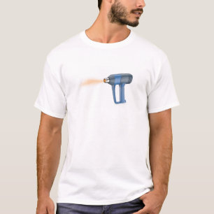 Elektrische industriële warmtegeweer t-shirt