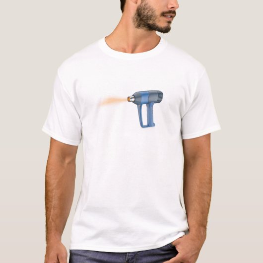 Elektrische industriële warmtegeweer t-shirt (Voorkant)