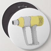 Elektrische industriële warmtepistool ronde button 6,0 cm (Voorkant /achterkant)