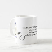 Elektrische ingenieur koffiemok (Voorkant links)