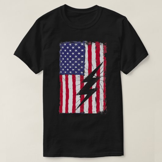 Elektrische ingenieur Lineman (26) T-shirt (Design voorkant)