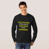 Elektrische ingenieur Lineman Electric Craftsman H T-shirt (Voorkant volledig)