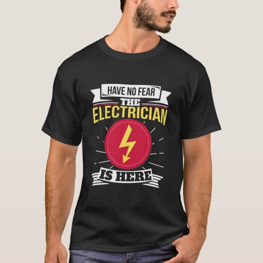 Elektrische ingenieur Lineman Electrice  T-shirt (Voorkant)