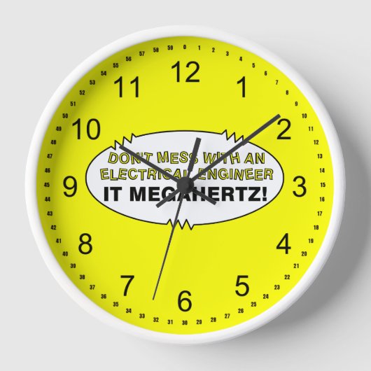 Elektrische ingenieur Megahertz Oval (Voorkant)