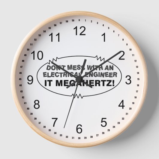 Elektrische ingenieur Megahertz Oval (Voorkant)