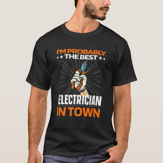 Elektrische ingenieur Plier Lineman Electrice T-shirt (Voorkant)