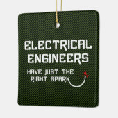 Elektrische ingenieur Recht Vonk Keramisch Ornament (Links)