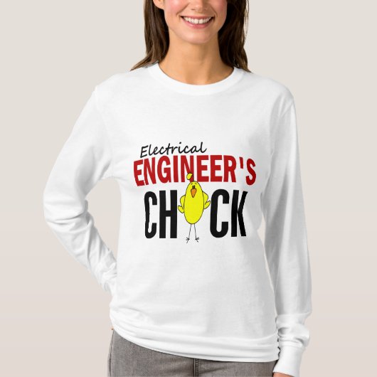 Elektrische ingenieur t-shirt (Voorkant)