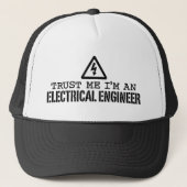 Elektrische ingenieur trucker pet (Voorkant)