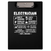 Elektrische ingenieurs (2) klembord (Voorkant)