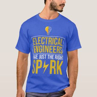 Elektrische ingenieurs hebben alleen het juiste pa t-shirt