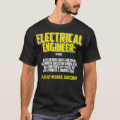 Elektrische ingenieurswetenschappen t-shirt (Voorkant)