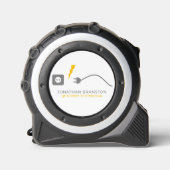 Elektrische kabel, elektricien rolmaat (Voorkant)