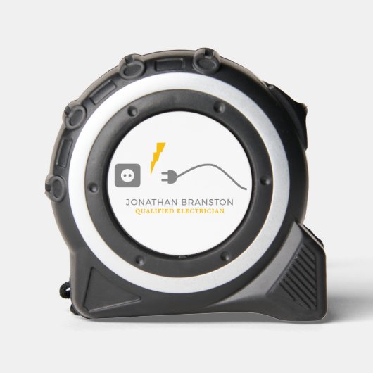 Elektrische kabel, elektricien rolmaat (Voorkant)