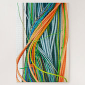 Elektrische kabels Gekleurd 1000 stuks Legpuzzel (Verticaal)