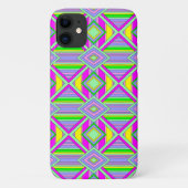 Elektrische Kaleidoscoop Case-Mate iPhone Case (Achterkant)