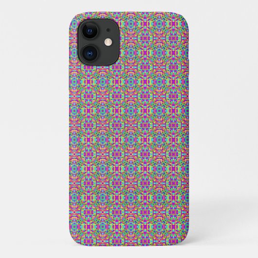 Elektrische Kaleidoscoop Case-Mate iPhone Case (Achterkant)