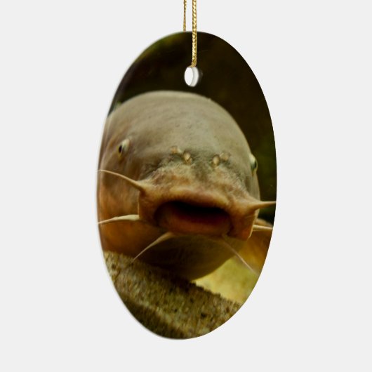 Elektrische katvis keramisch ornament (Rechts)