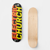 ELEKTRISCHE KERK JMT7 3/4"Skateboarddek Persoonlijk Skateboard (Voorkant)